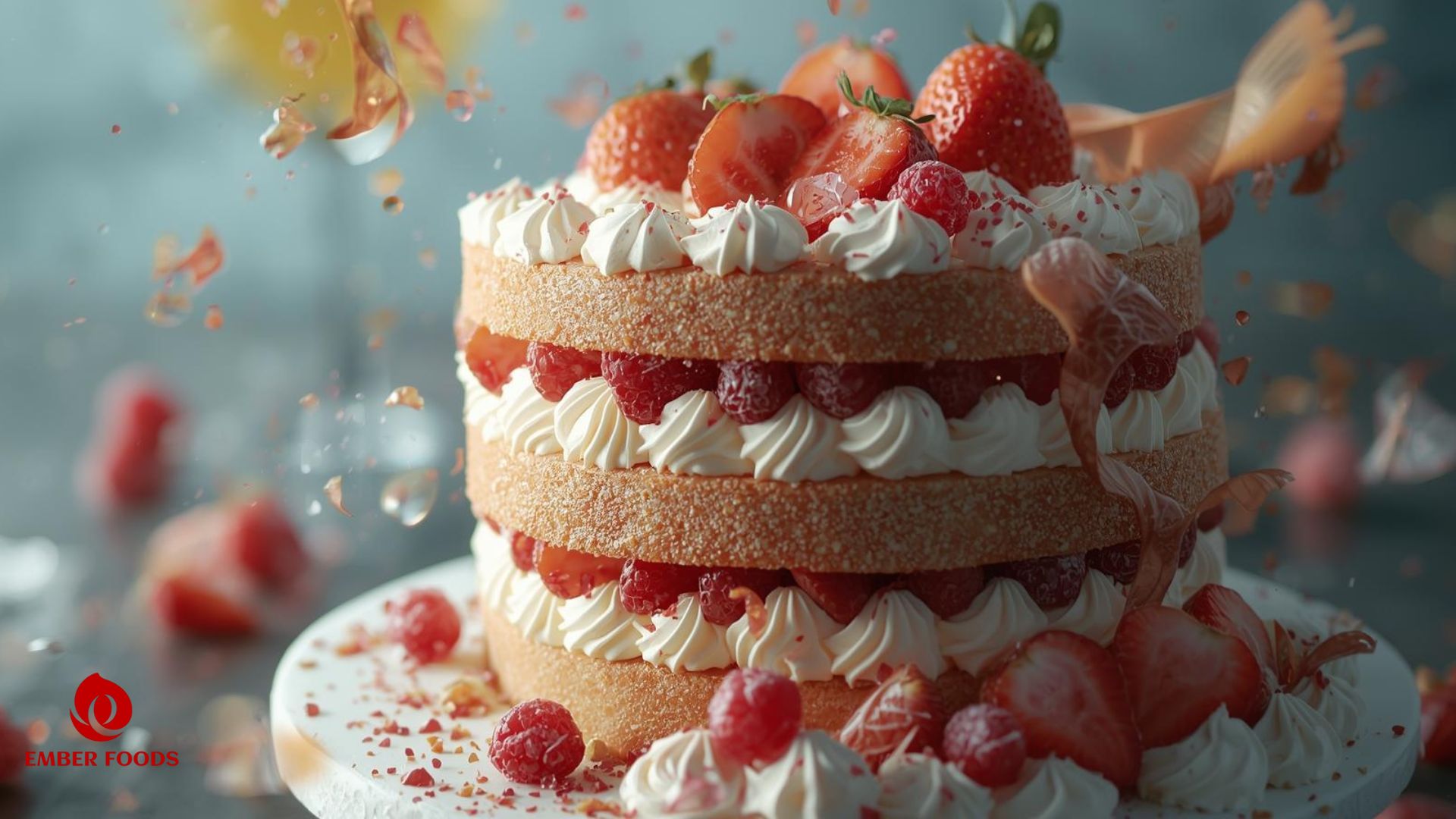 Bánh Mousse ba tầng giá sỉ cho sự kiện Wholesale three-tier mousse cake for events