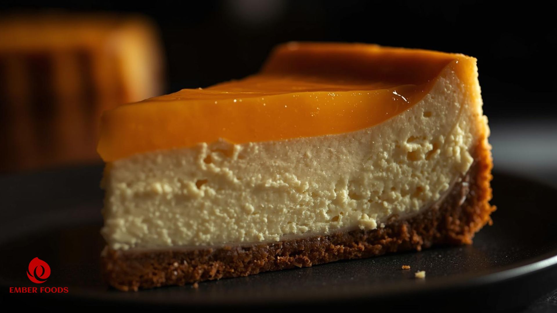 Bánh cheesecake xoài giá sỉ phân phối cho thương lái Wholesale mango cheesecake distributed to traders