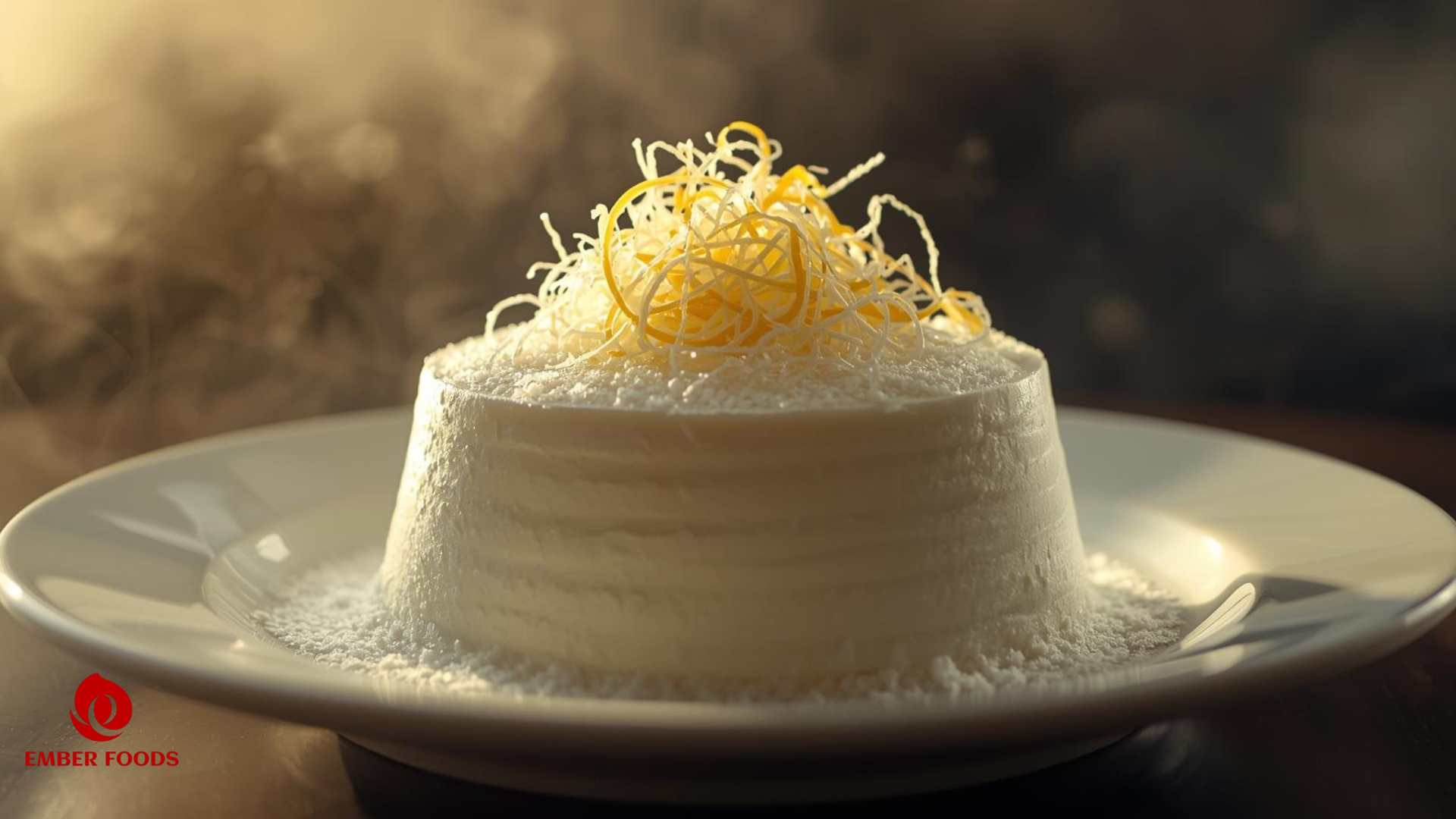 Bánh mousse chanh tuyết giá sỉ cho chuỗi coffee lớn Wholesale price lemon snow mousse cake for large coffee chains