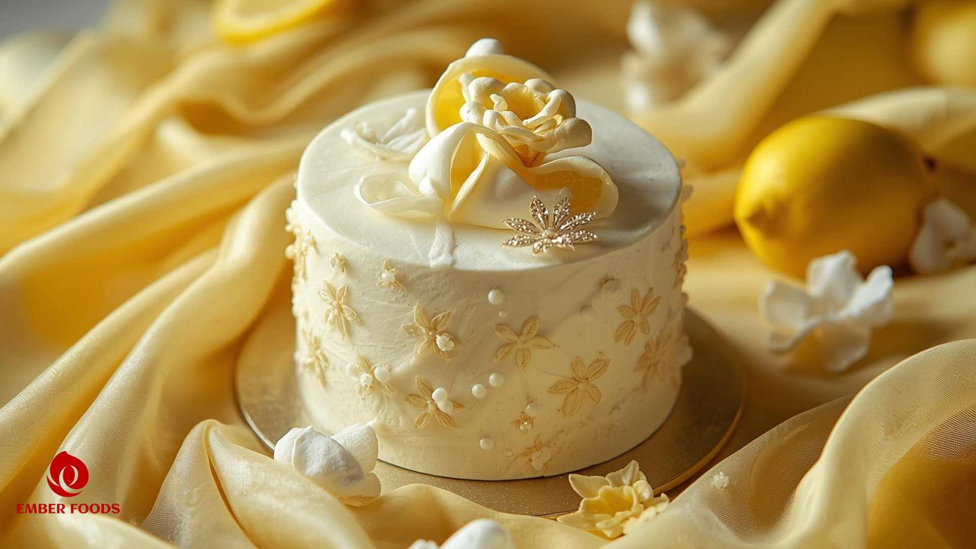 Bánh mousse chanh tuyết giá sỉ cho chuỗi siêu thị Wholesale price lemon snow mousse cake for supermarket chain