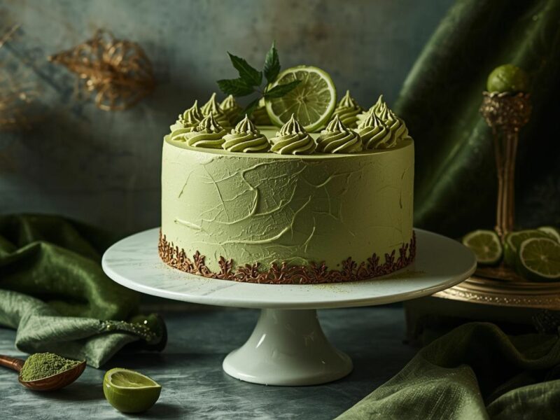Bánh mousse trà xanh giá sỉ B2B Green tea mousse cake wholesale price B2B