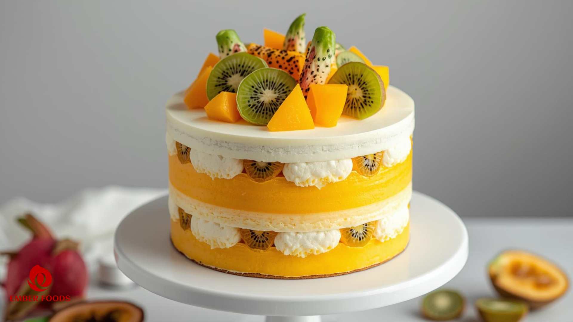 Ember Foods Phân phối Bánh mousse trái cây nhiệt đới giá sỉ cho chuỗi cửa hàng tiện lợi 24h Ember Foods Distributes Tropical Fruit Mousse Cake at Wholesale Prices to 24-Hour Convenience Store Chains