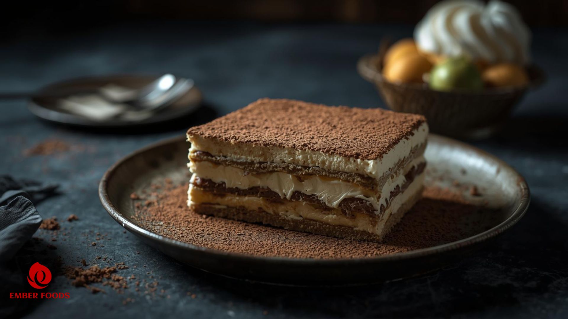 Ember Foods phân phối bánh tiramisu phô mai giá sỉ cho chuỗi coffee lớn Ember Foods distributes cheese tiramisu cakes at wholesale prices to large coffee chains