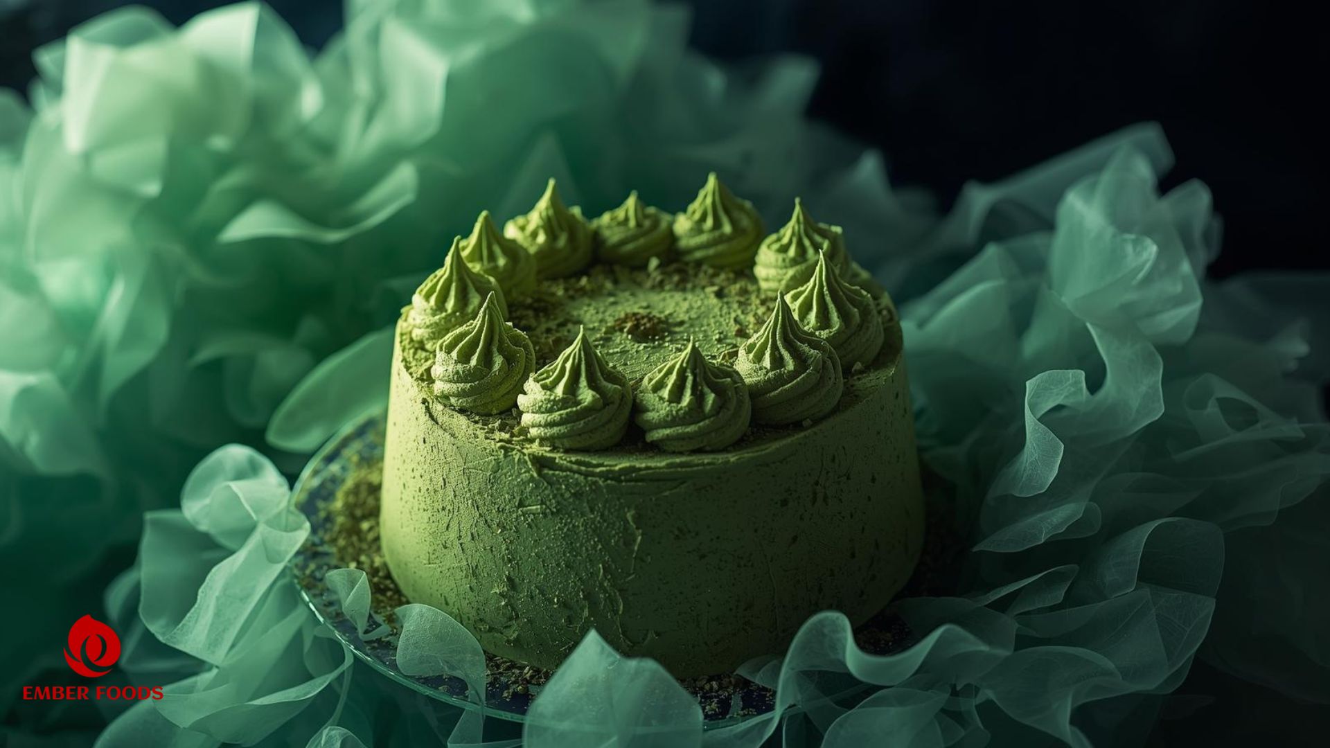 Nhà phân phối bánh Bánh mousse trà xanh giá sỉ B2B Cake distributor Green tea mousse cake wholesale price B2B