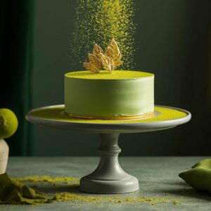 Nhà phân phối bánh Bánh mousse trà xanh giá sỉ cho chuỗi coffee Distributor of green tea mousse cake at wholesale price for coffee chain