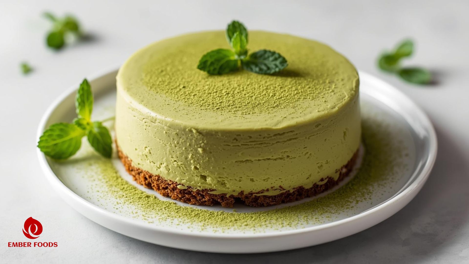 Nhà phân phối bánh Bánh mousse trà xanh giá sỉ cho chuỗi siêu thị Distributor of green tea mousse cake at wholesale price for supermarket chains