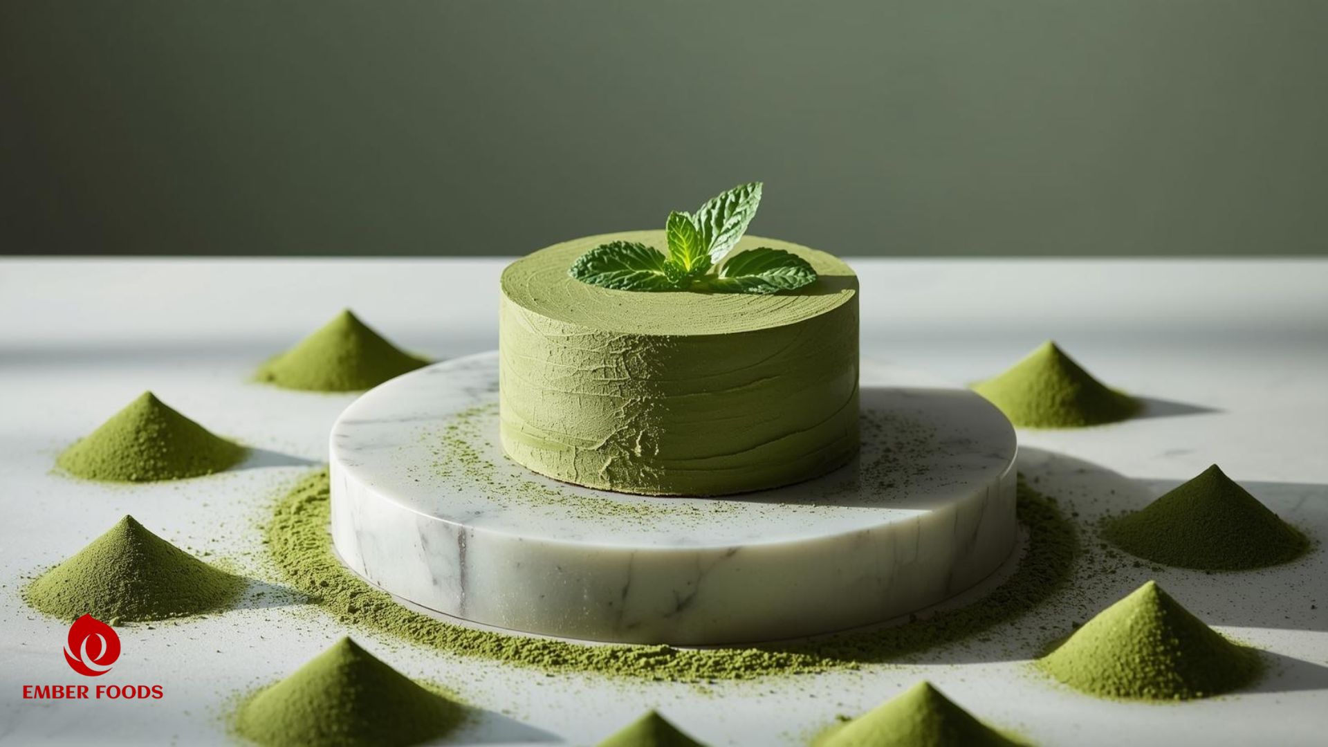 Nhà phân phối bánh Bánh mousse trà xanh giá sỉ tại TPHCM Distributor of green tea mousse cake at wholesale price in HCMC