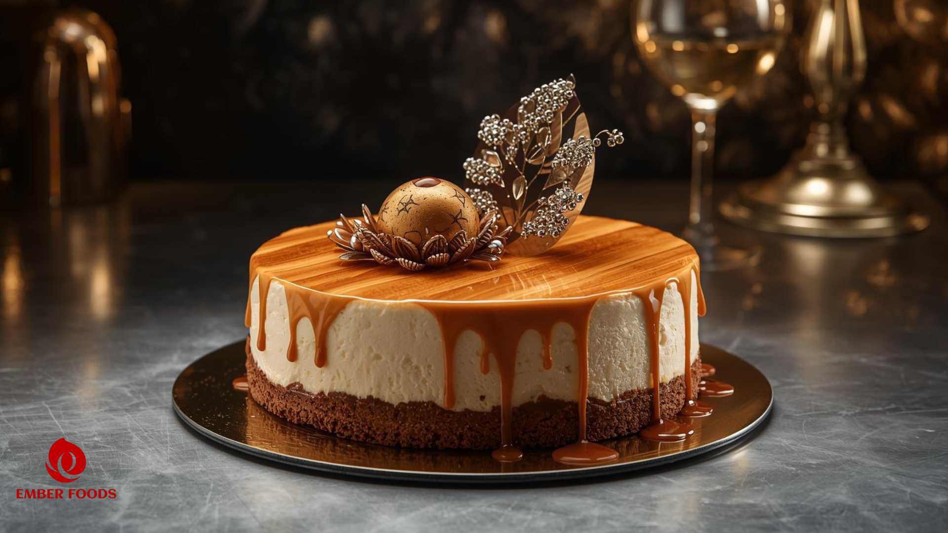 cheesecake caramel muối giá sỉ cho đầu mối địa phương Salted Caramel Cheesecake Wholesale Price for Local Dealers