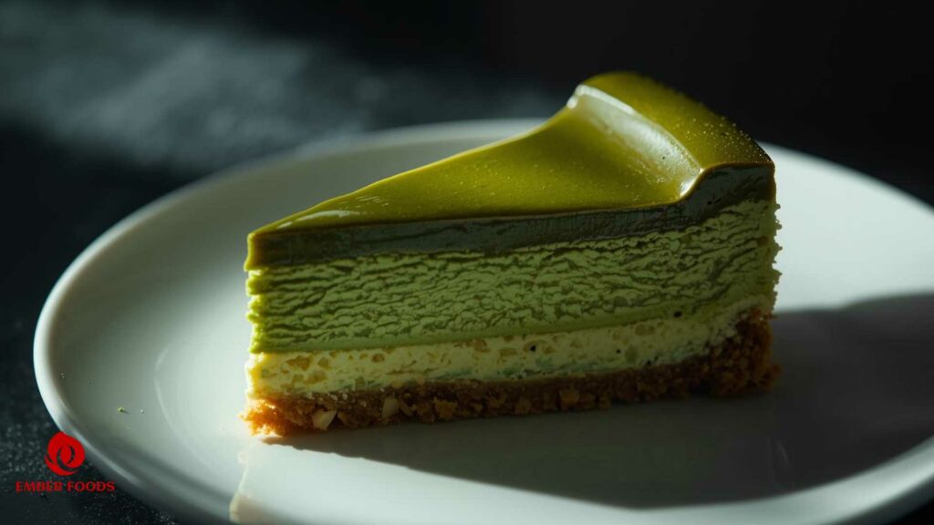 cheesecake trà xanh giá sỉ cho chuỗi coffee lớn Green tea cheesecake wholesale price for large coffee chains