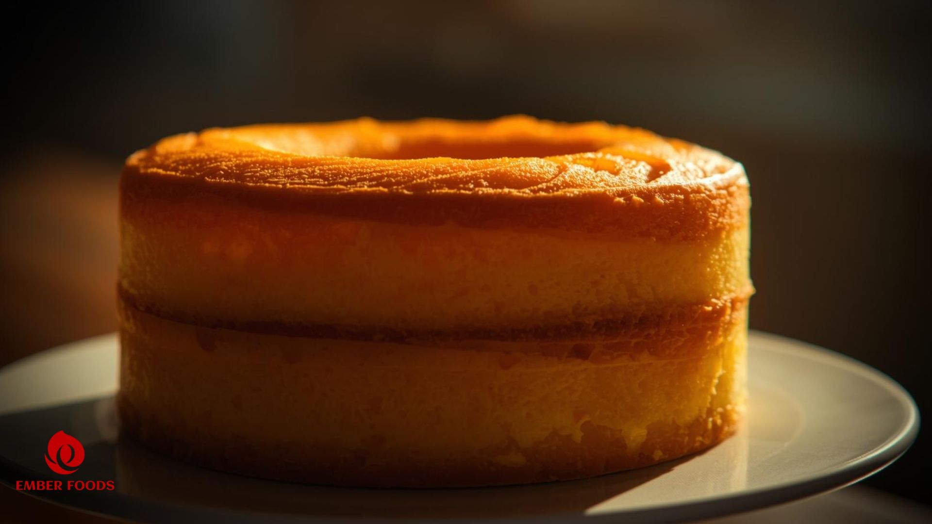 Chiffon cam vị tươi mát, dễ bán mùa hè, nhận đơn từ 50 bánh