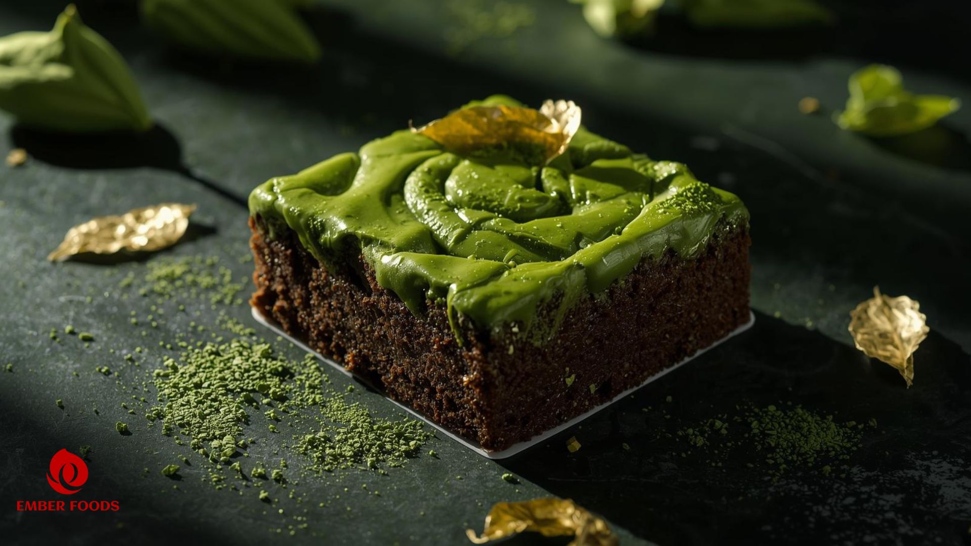 Ember Foods phân phối Bánh Brownie matcha cho đại lý lớn cấp 1 2 3 Ember Foods distributes matcha brownies to major distributors at levels 1, 2, and 3