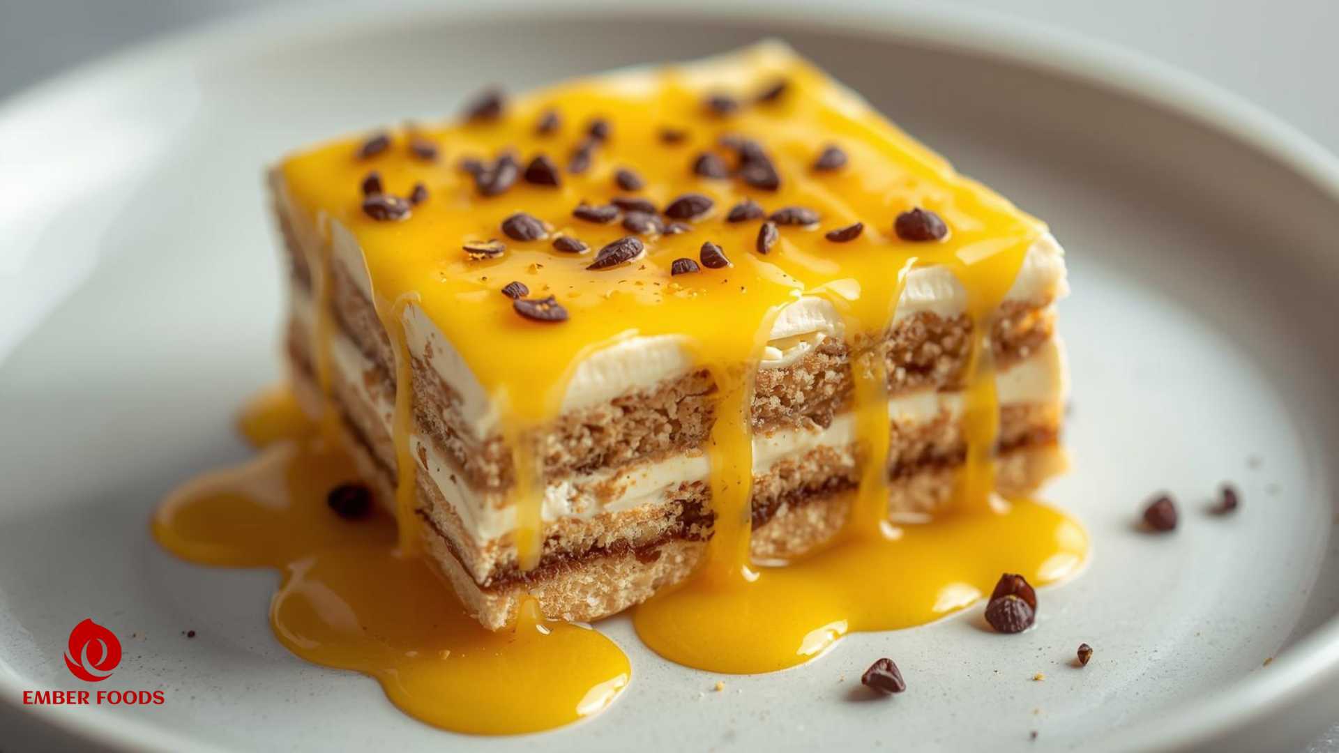 Ember Foods phân phối Bánh Tiramisu chanh dây cho chuỗi siêu thị Ember Foods distributes Passion Fruit Tiramisu Cake to supermarket chains