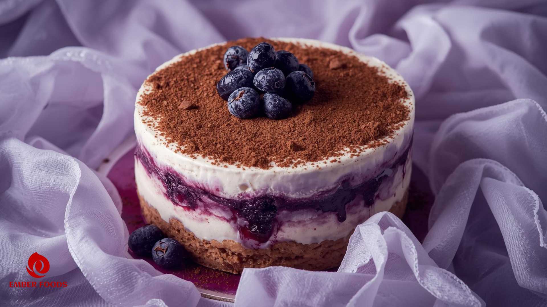 Ember Foods phân phối Bánh Tiramisu việt quất cho chuỗi coffee Ember Foods distributes blueberry tiramisu to coffee chains