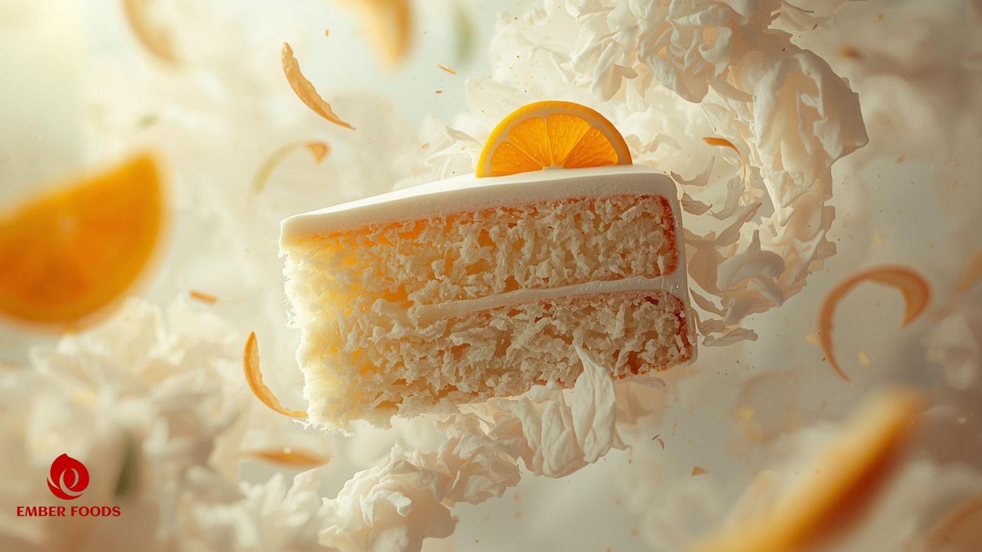 Ember Foods phân phối bánh Chiffon cam cho chuỗi coffee