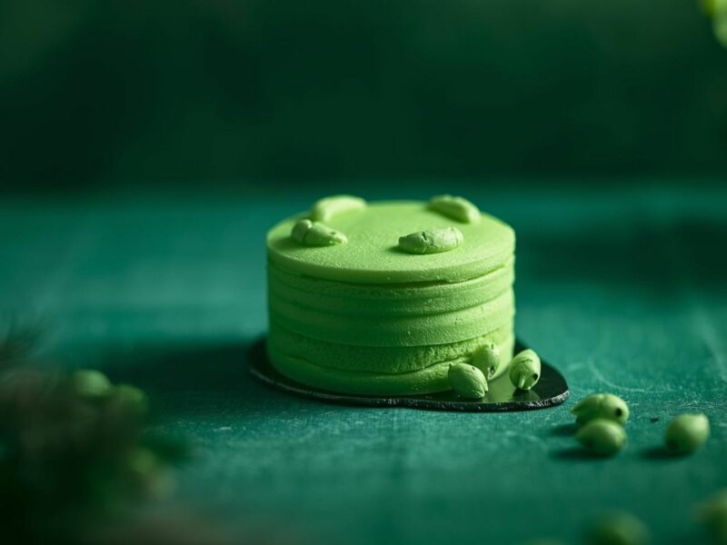 Bánh chiffon lá dứa giá sỉ B2B cho chuỗi cửa hàng tiện lợi 24h Wholesale pandan chiffon cake B2B for 24-hour convenience store chains