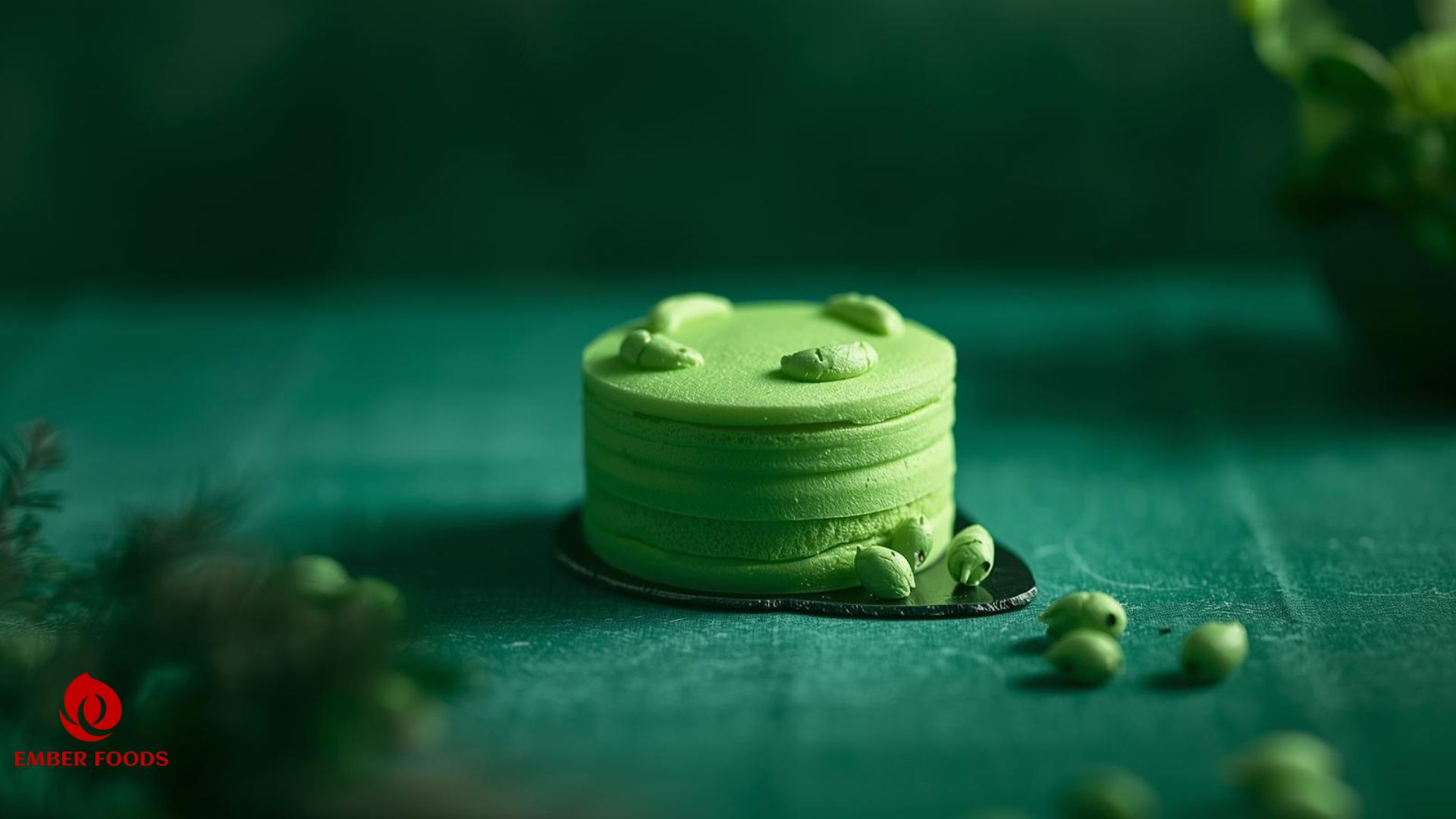 Bánh chiffon lá dứa giá sỉ B2B cho chuỗi cửa hàng tiện lợi 24h Wholesale pandan chiffon cake B2B for 24-hour convenience store chains