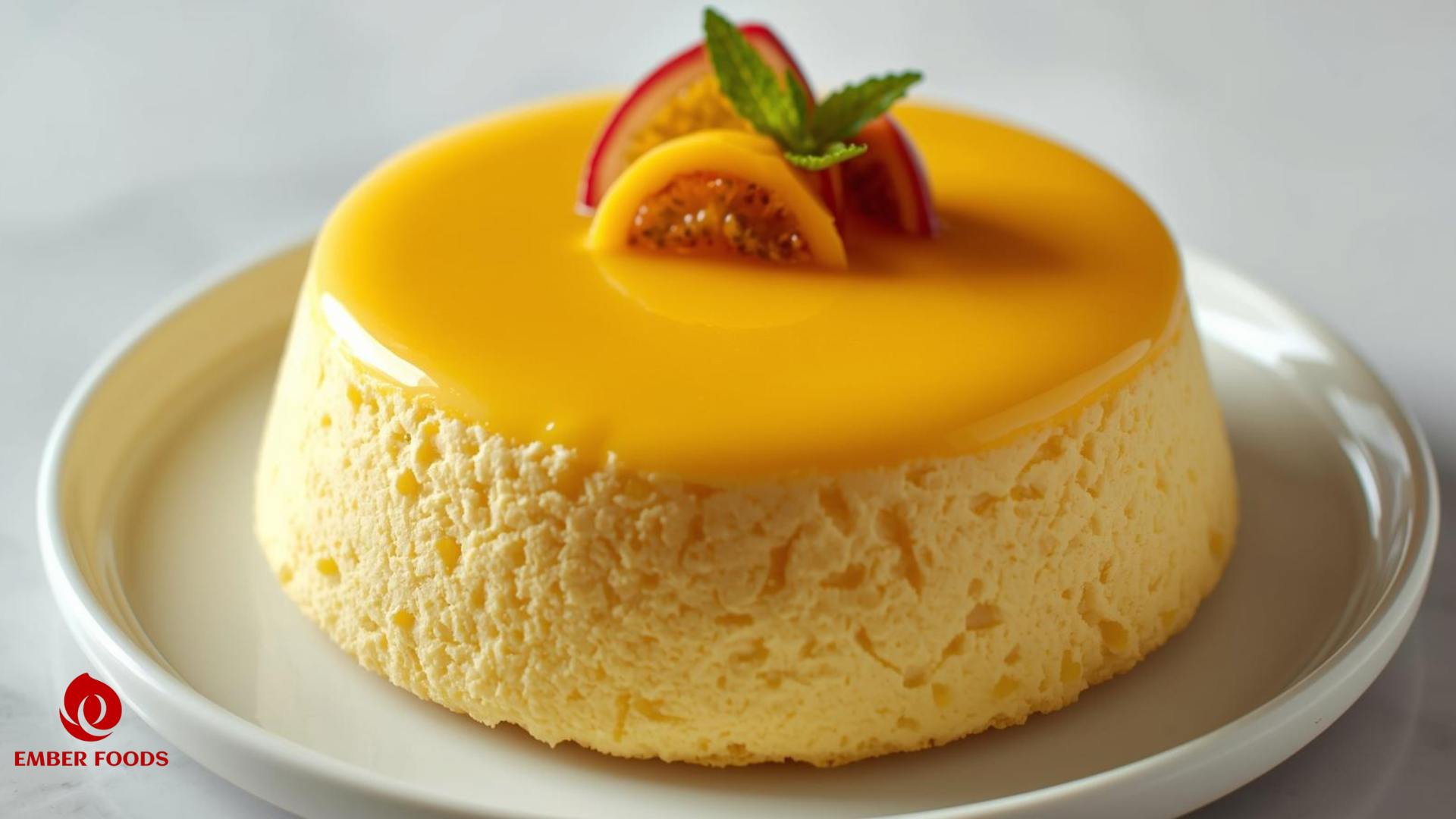 Ember Foods phân phối Bánh chiffon chanh dây giá sỉ cho chuỗi cửa hàng tiện lợi 24h Ember Foods distributes passion fruit chiffon cake at wholesale prices to 24-hour convenience store chains