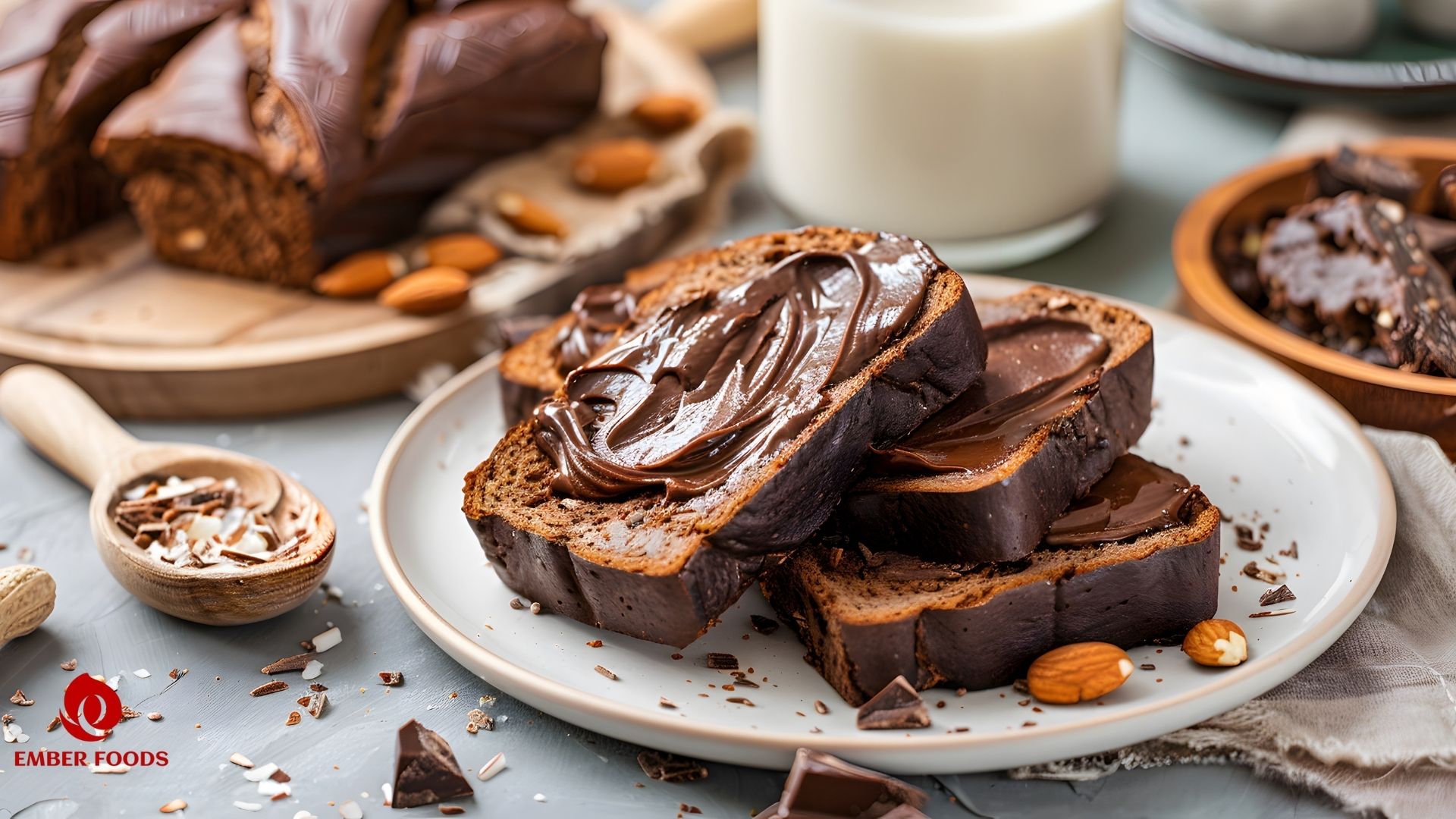 Ember Foods phân phối vỏ bánh mì sandwich Socola tại TPHCM