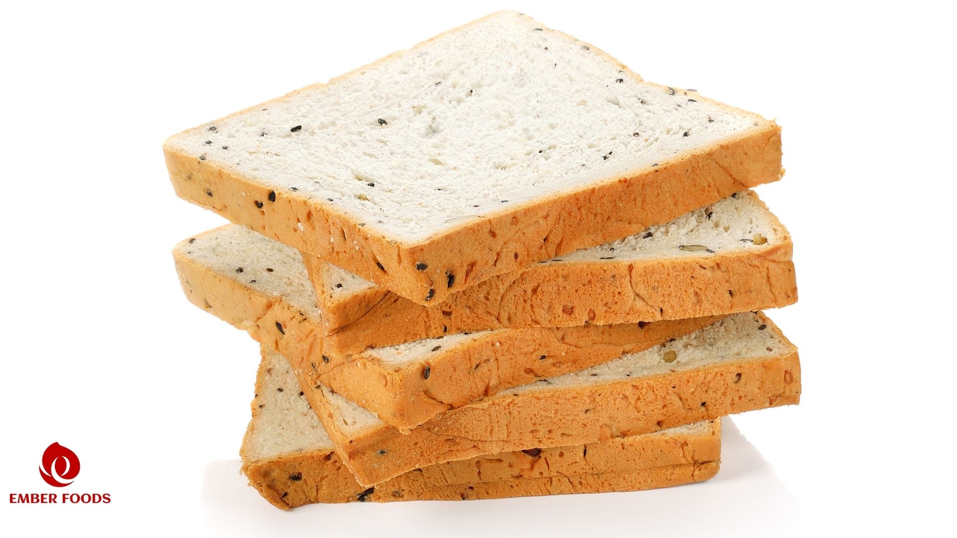 Nhà cung cấp vỏ bánh mì sandwich mè đen giá sỉ Wholesale supplier of black sesame sandwich bread crusts
