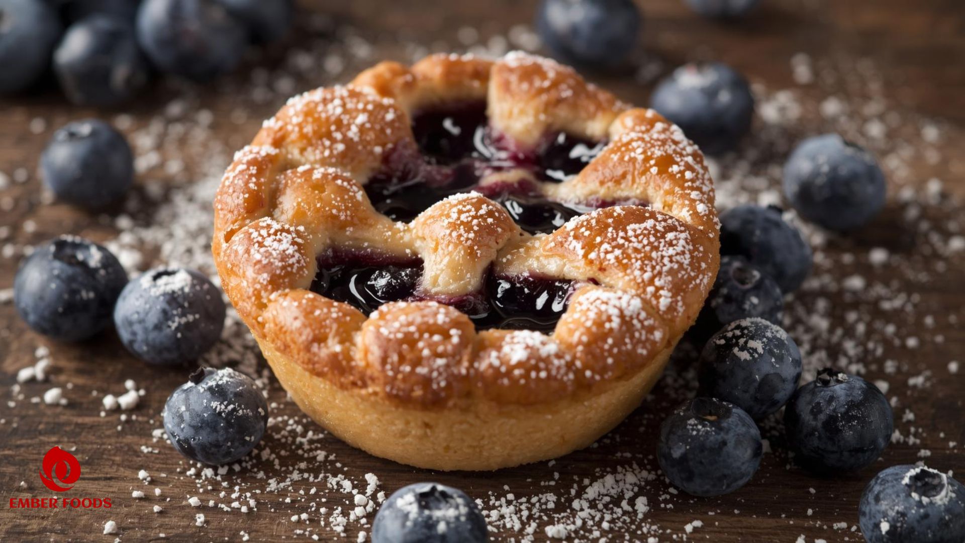 bánh Pie việt quất giá sỉ B2B Wholesale B2B blueberry pie prices