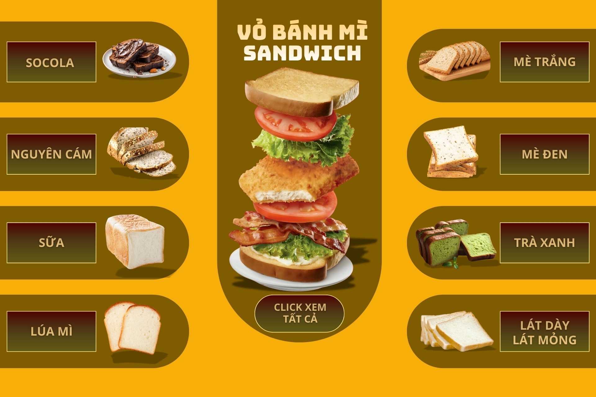 Ember Foods phân phối vỏ bánh mì sandwich giá sỉ ở HCM và toàn quốc