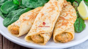 Banh Crepe Man Chat Luong Dong Nhat Tuyet Doi Savory Crepes With Absolutely Consistent Quality