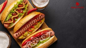Banh Hot Dog Duoc Gioi Tre Ua Chuong Va La Mon Nen Kinh Doanh Tai Quan Coffee Hot Dog Buns Are Popular Among The Youth And Are A Must Have Item To Sell At Coffee Shops