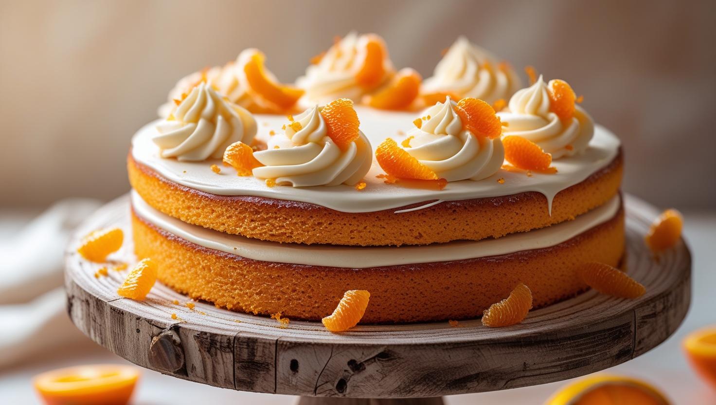 Bánh bông lan cam giá sỉ - Wholesale orange sponge cake