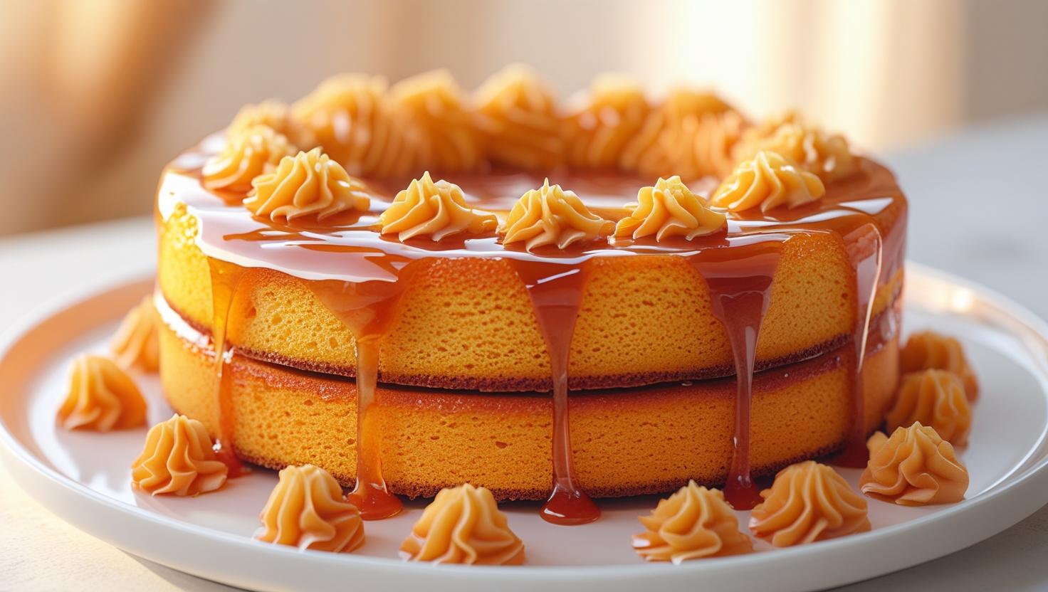 Bánh bông lan cam giá sỉ - Wholesale orange sponge cake