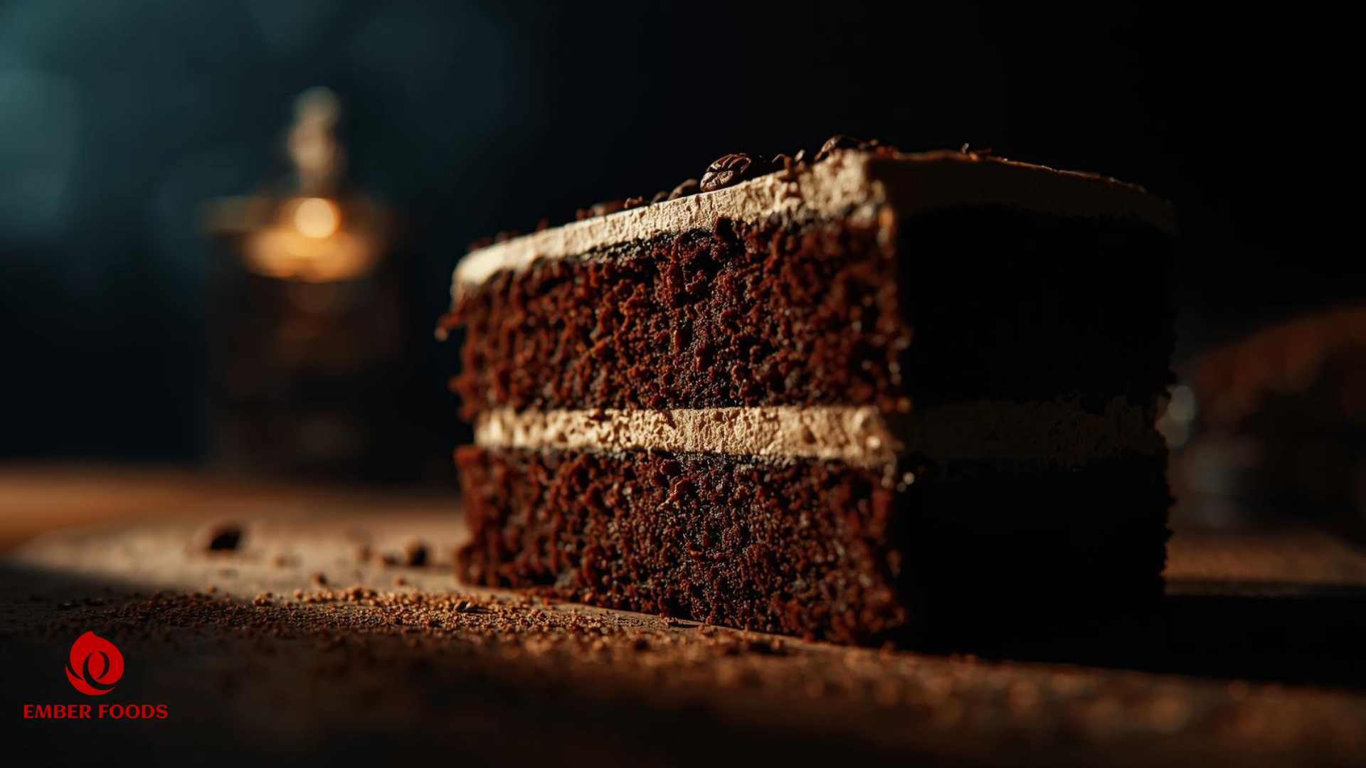 Bánh bông lan vị cà phê phân phối giá sỉ cho TPHCM Coffee flavored sponge cake distributed at wholesale price to HCMC