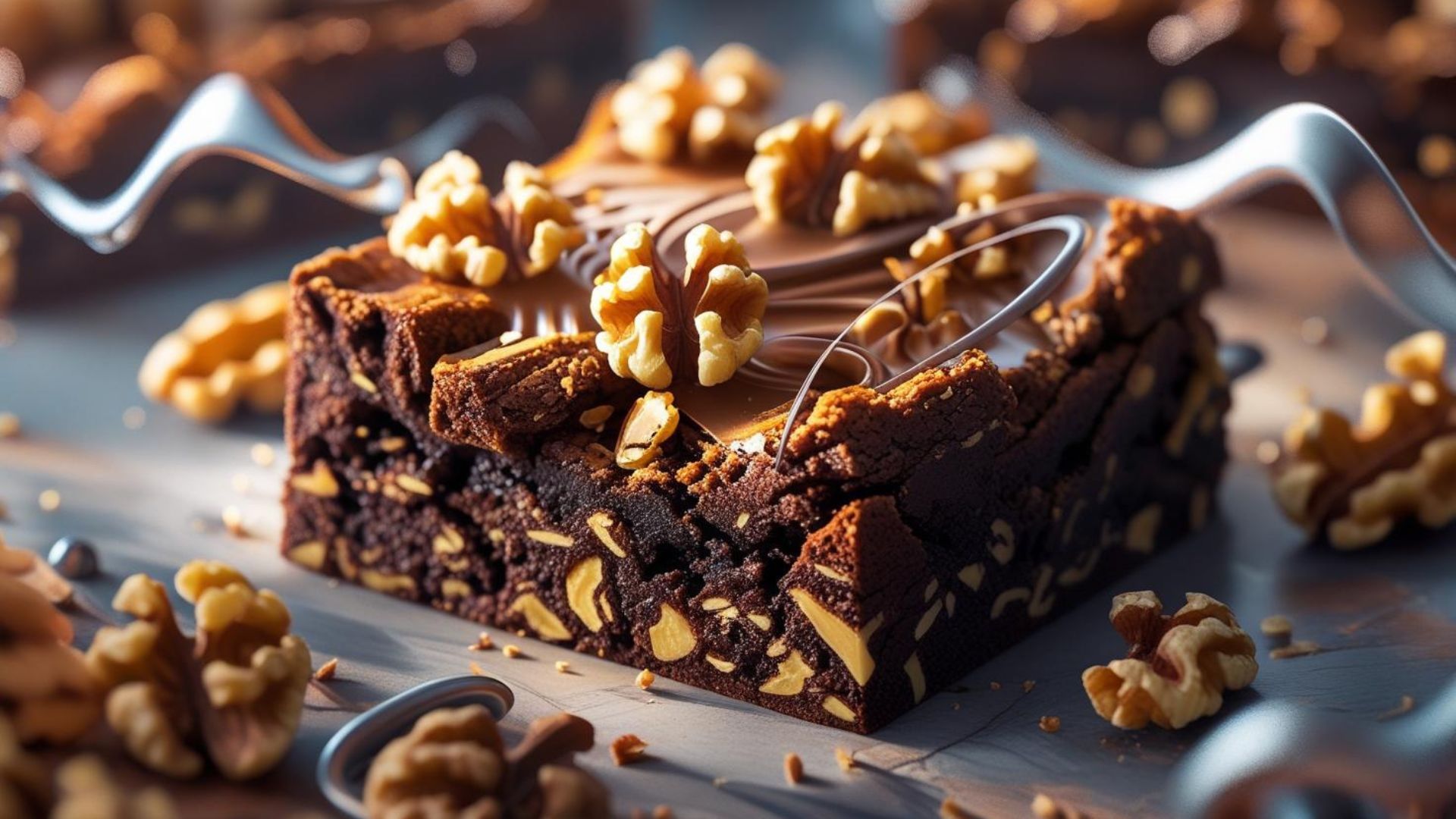 Bánh brownie hạt óc chó giá sỉ cho chuỗi Khách sạn, nhà hàng buffet - Wholesale walnut brownie for hotel chain, buffet restaurant