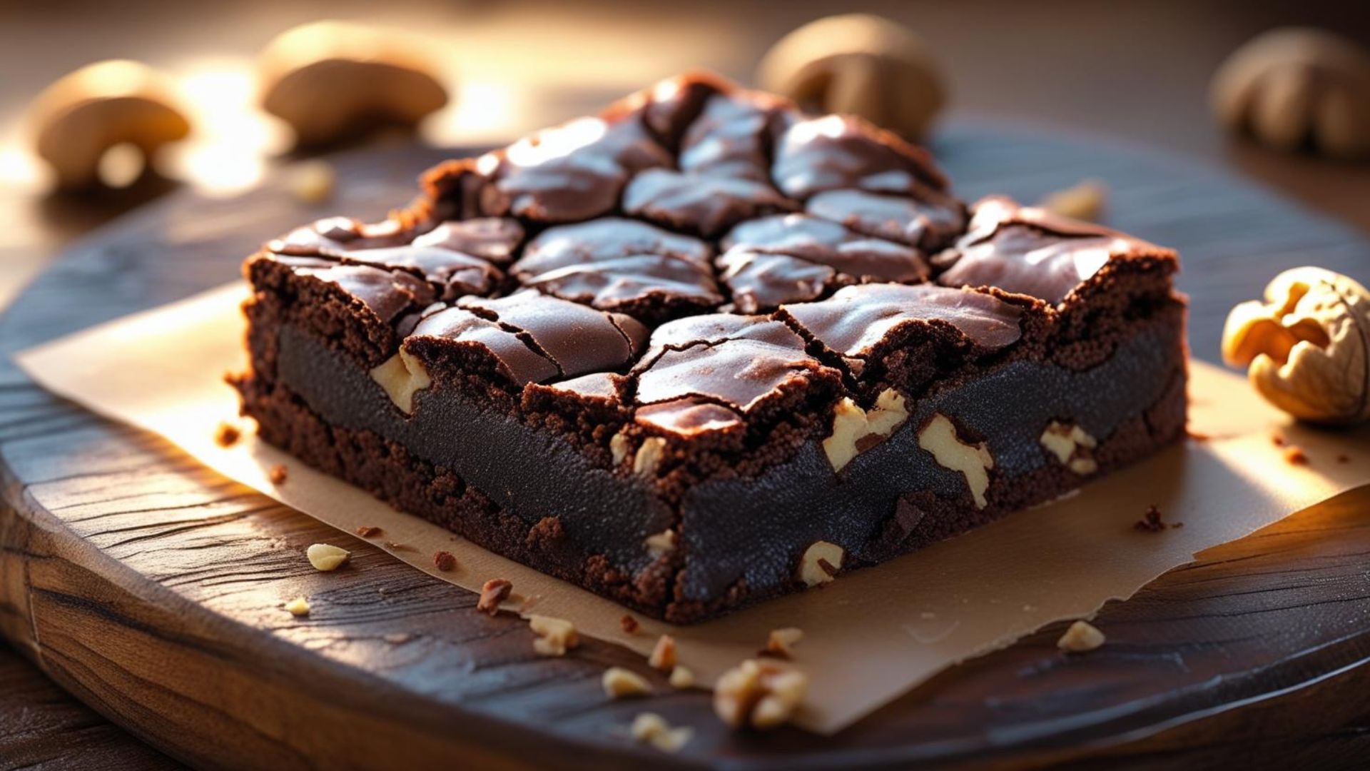 Bánh brownie hạt óc chó giá sỉ cho chuỗi Sự kiện, hội nghị, teabreak - Wholesale walnut brownie for events, conferences, teabreaks