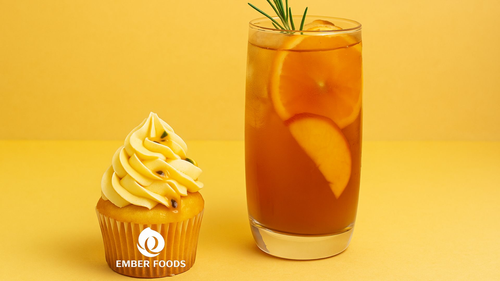 Bánh cupcake chanh dây giá sỉ Wholesale Passion Fruit Cupcakes – Ember Foods