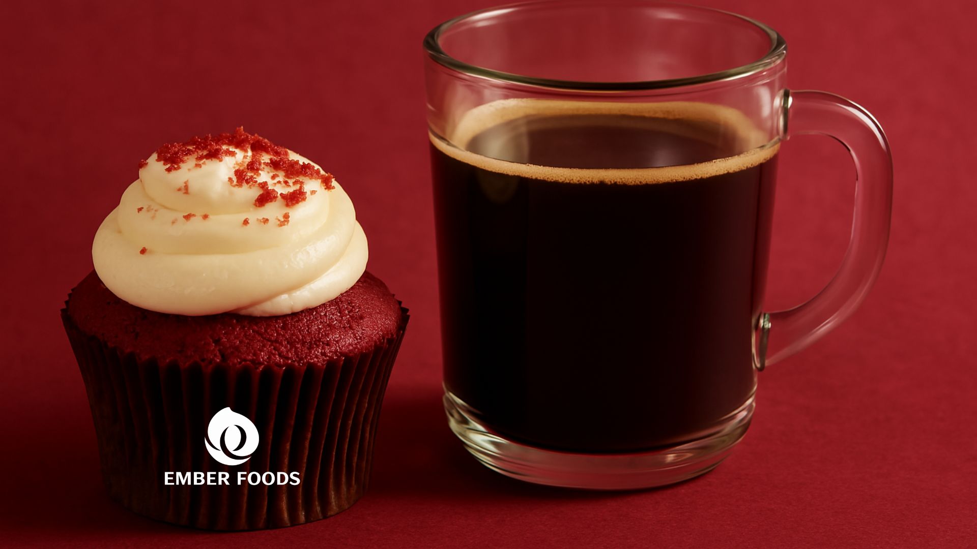 Bánh cupcake red velvet giá sỉ Wholesale Red Velvet Cupcakes – Ember Foods