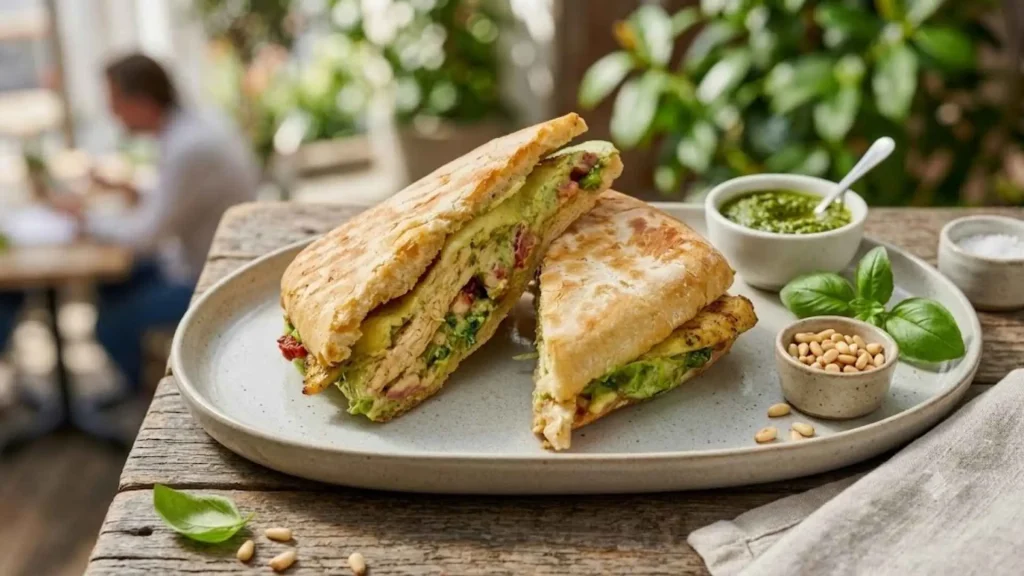 Bánh Panini Gà Sốt Pesto GIÁ SỈ HCM (10)