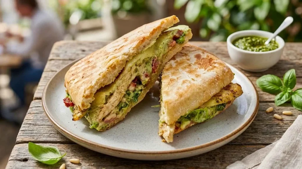 Bánh Panini Gà Sốt Pesto GIÁ SỈ HCM (3)