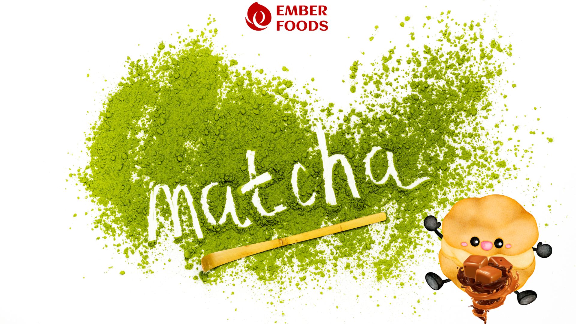 Bánh su kem caramel matcha giá sỉ