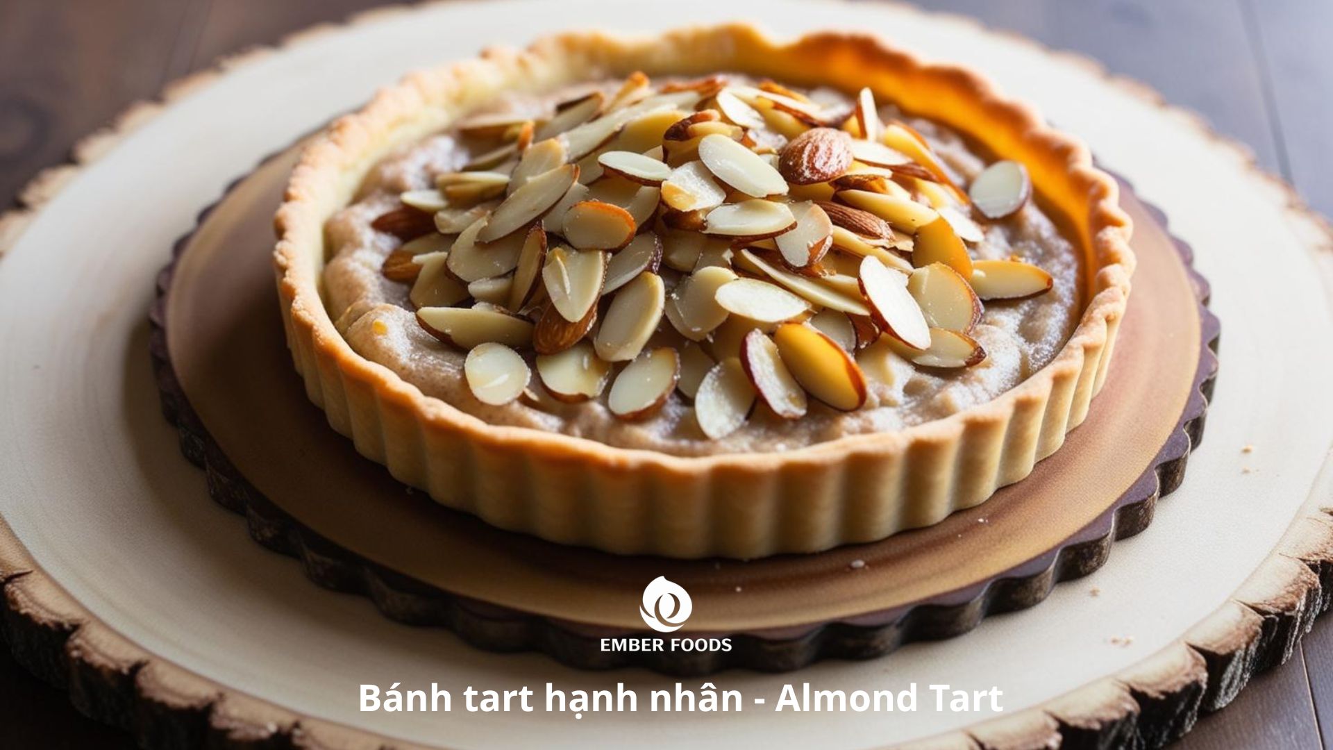 Bánh tart hạnh nhân - Almond Tart