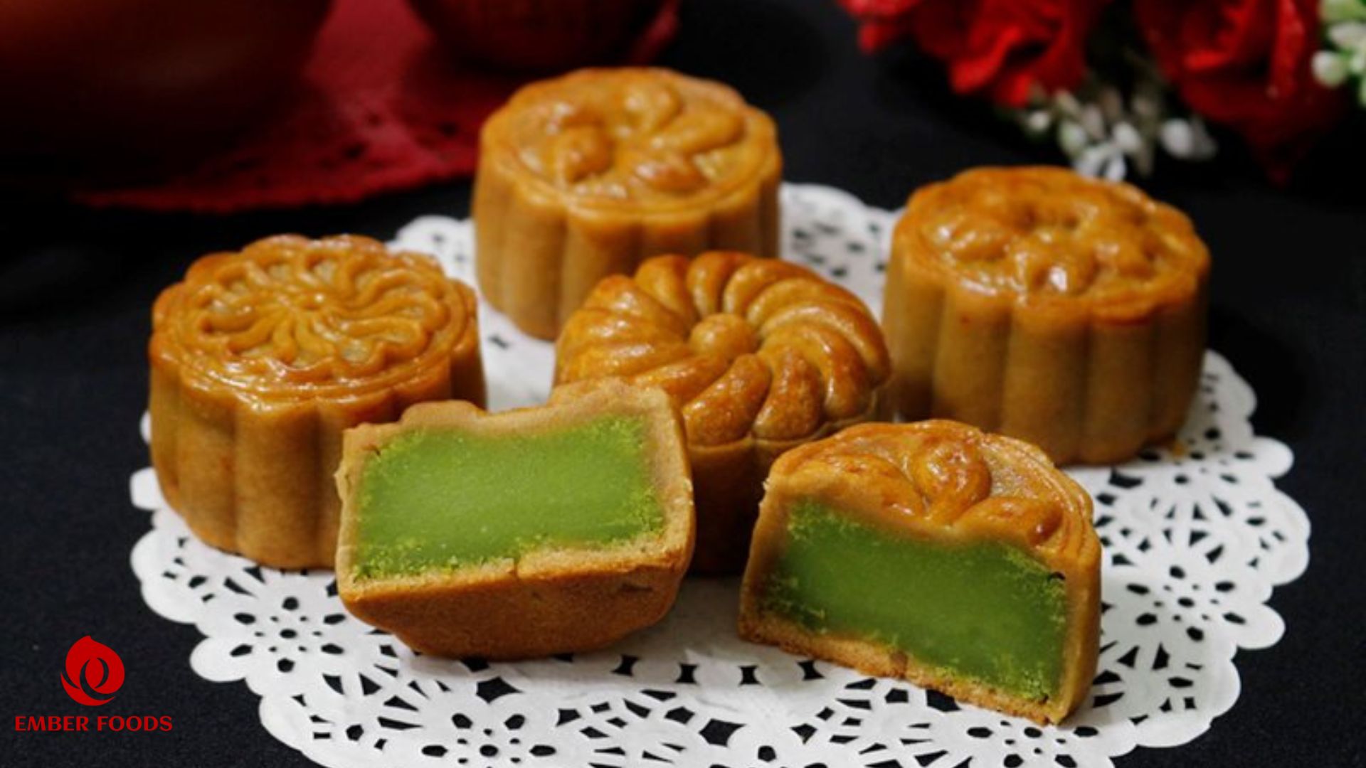 Bánh trung thu nhân trà xanh giá sỉ cho B2B
