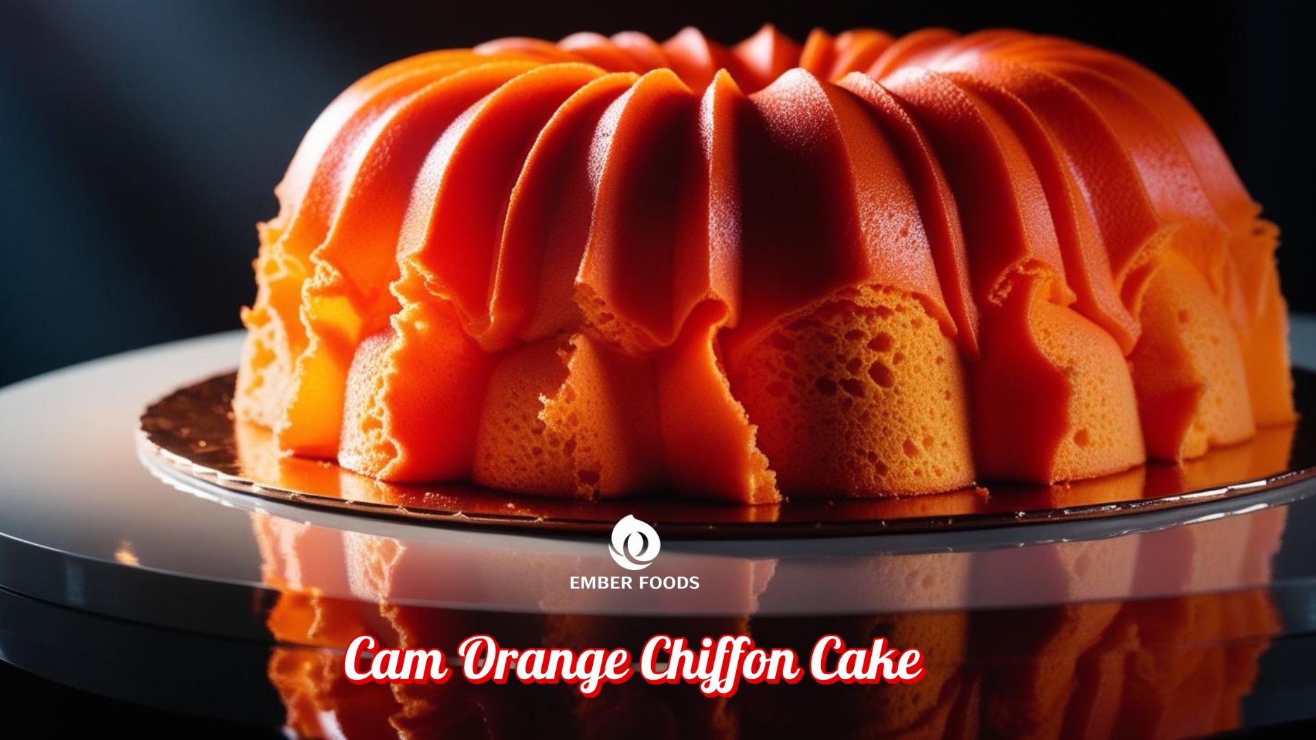Cam Orange Chiffon Cake