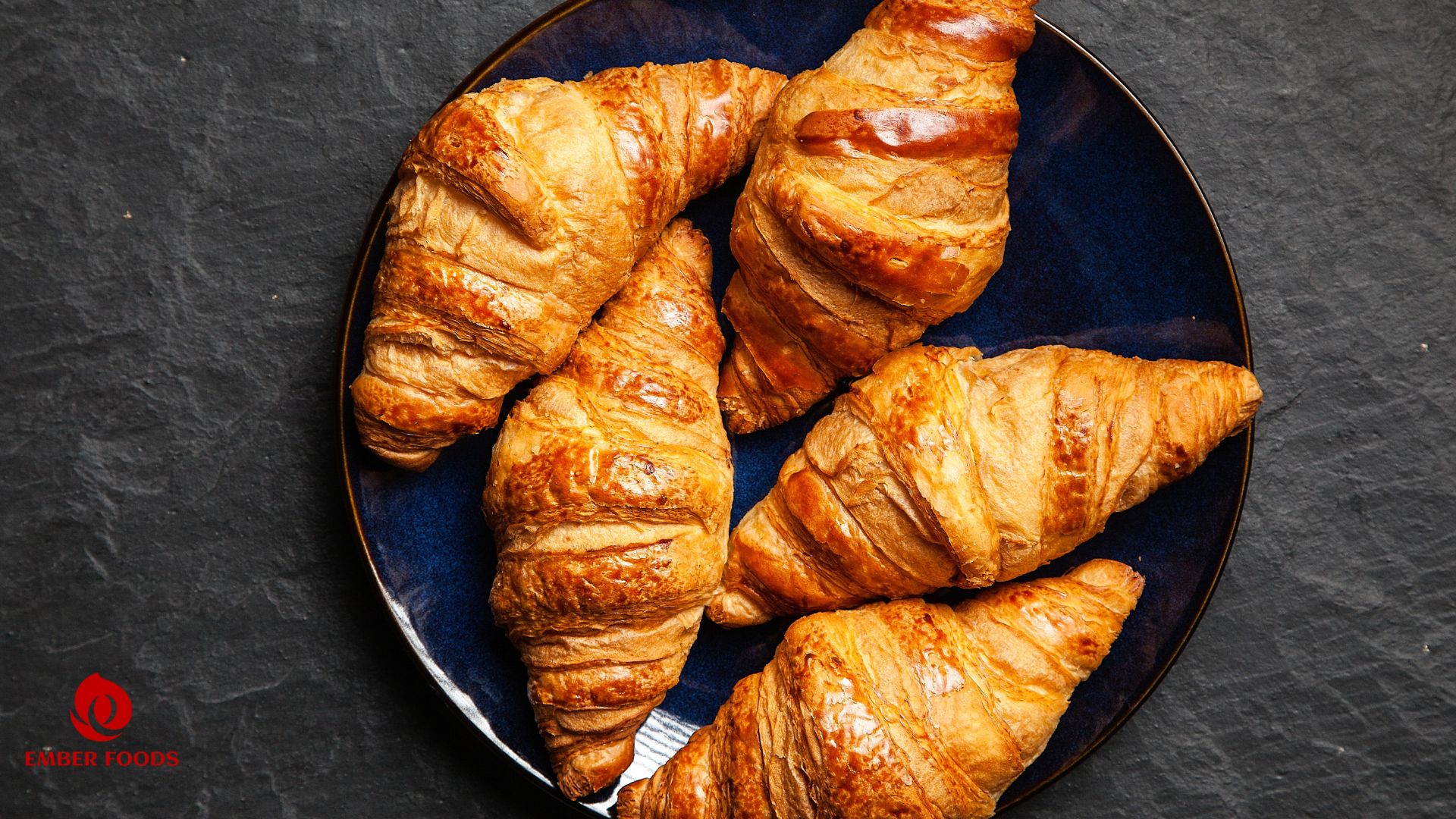 Croissant bơ thực vật và động vật giá sỉ cho nhà hàng