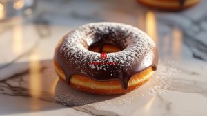 Donut Socola Mini Gia Si Cho Chuoi Nha Hang Khach San Mini Chocolate Donuts Wholesale Price For Restaurant And Hotel Chains.jpg