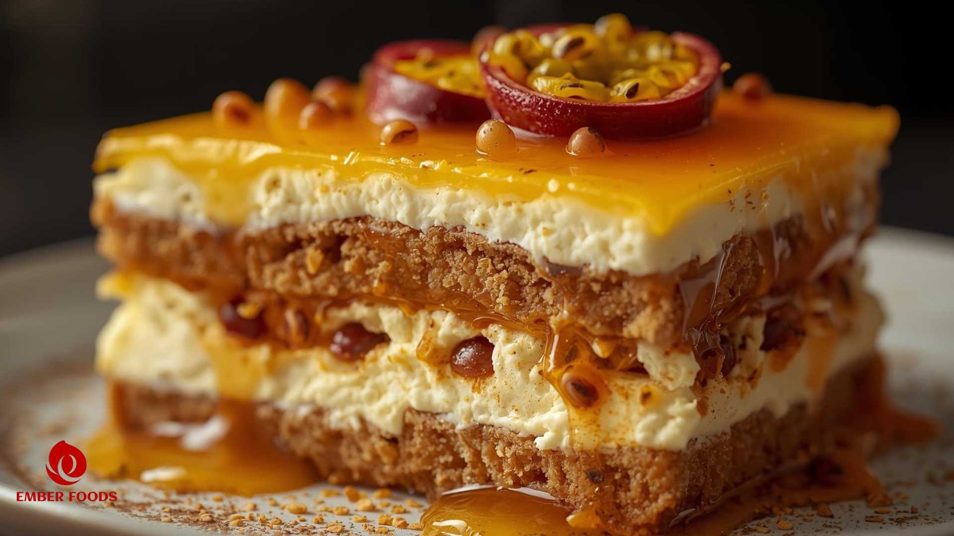 Ember Foods phân phối Bánh Tiramisu chanh dây cho trung gian B2B, cửa hàng tiện lợi Ember Foods distributes Passion Fruit Tiramisu Cake to B2B intermediaries and convenience stores