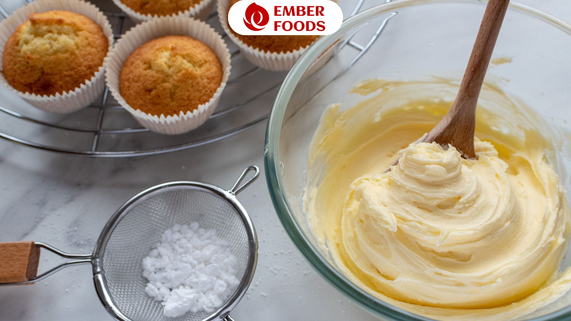 Hướng dẫn làm bánh cupcake, bước 2 làm kem phủ How to Make Cupcakes – Step 2_ Making the Frosting