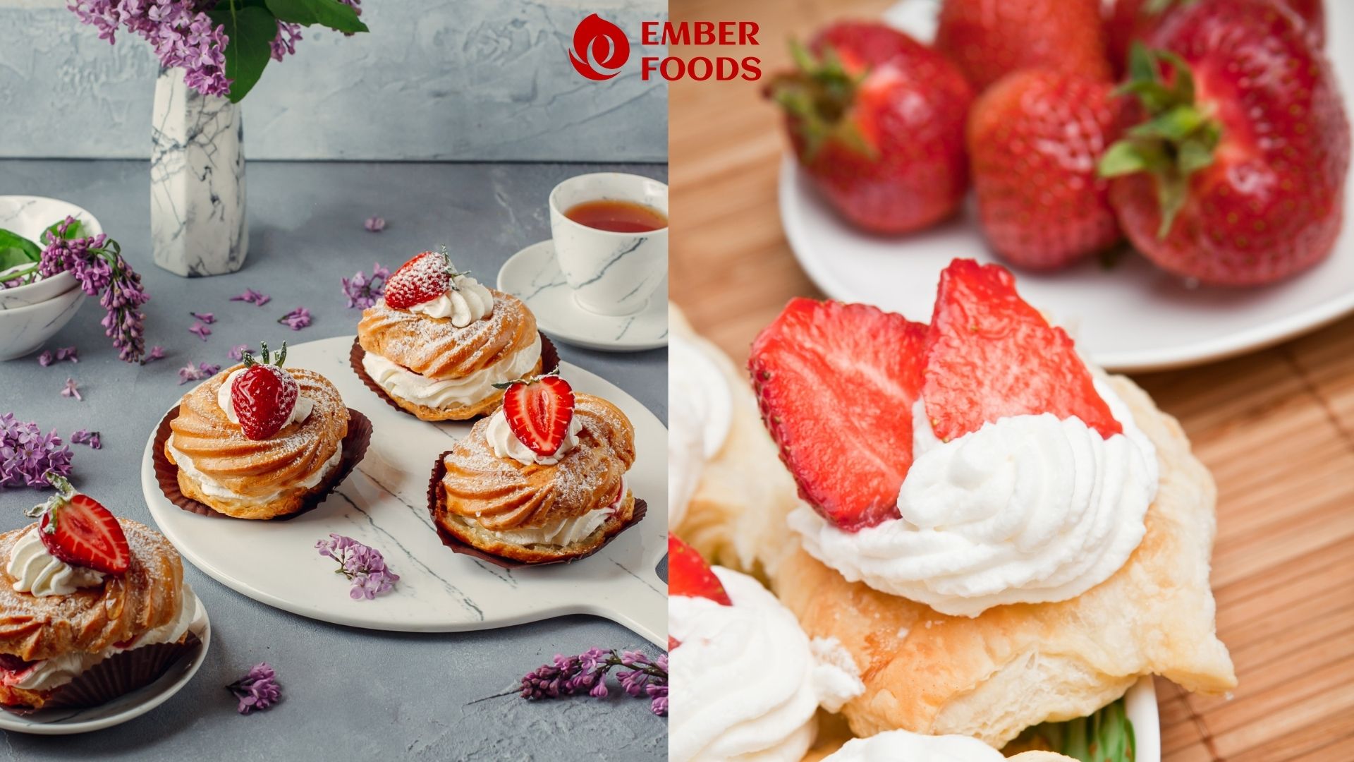 Pay Attention to High-Quality Ingredients When Selling Strawberry Cream Puffs