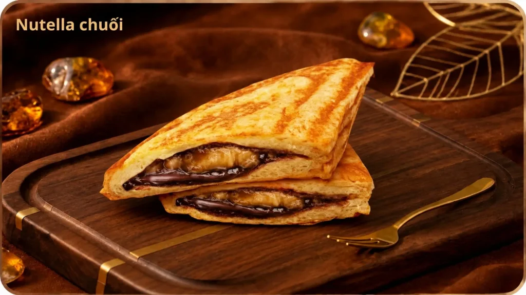 Toastie Nutella Chuối