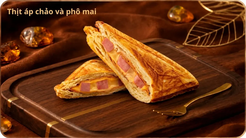 Toastie Thịt áp Chảo Và Phô Mai