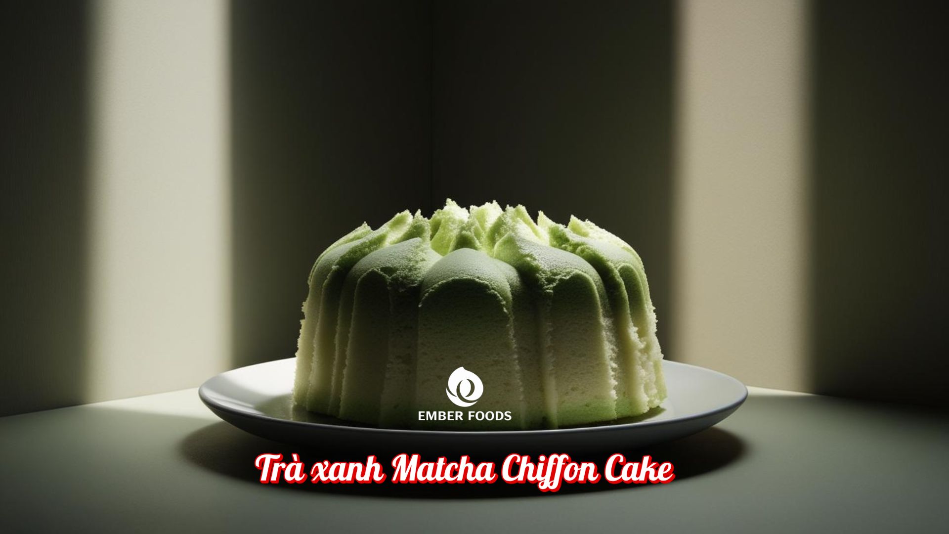 Trà xanh Matcha Chiffon Cake