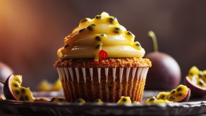 Banh Cupcake Chanh Leo Nha Phan Phoi Gia Si Cho Cua Hang Tien Loi Passion Fruit Cupcakes Wholesale Distributor For Convenience Stores